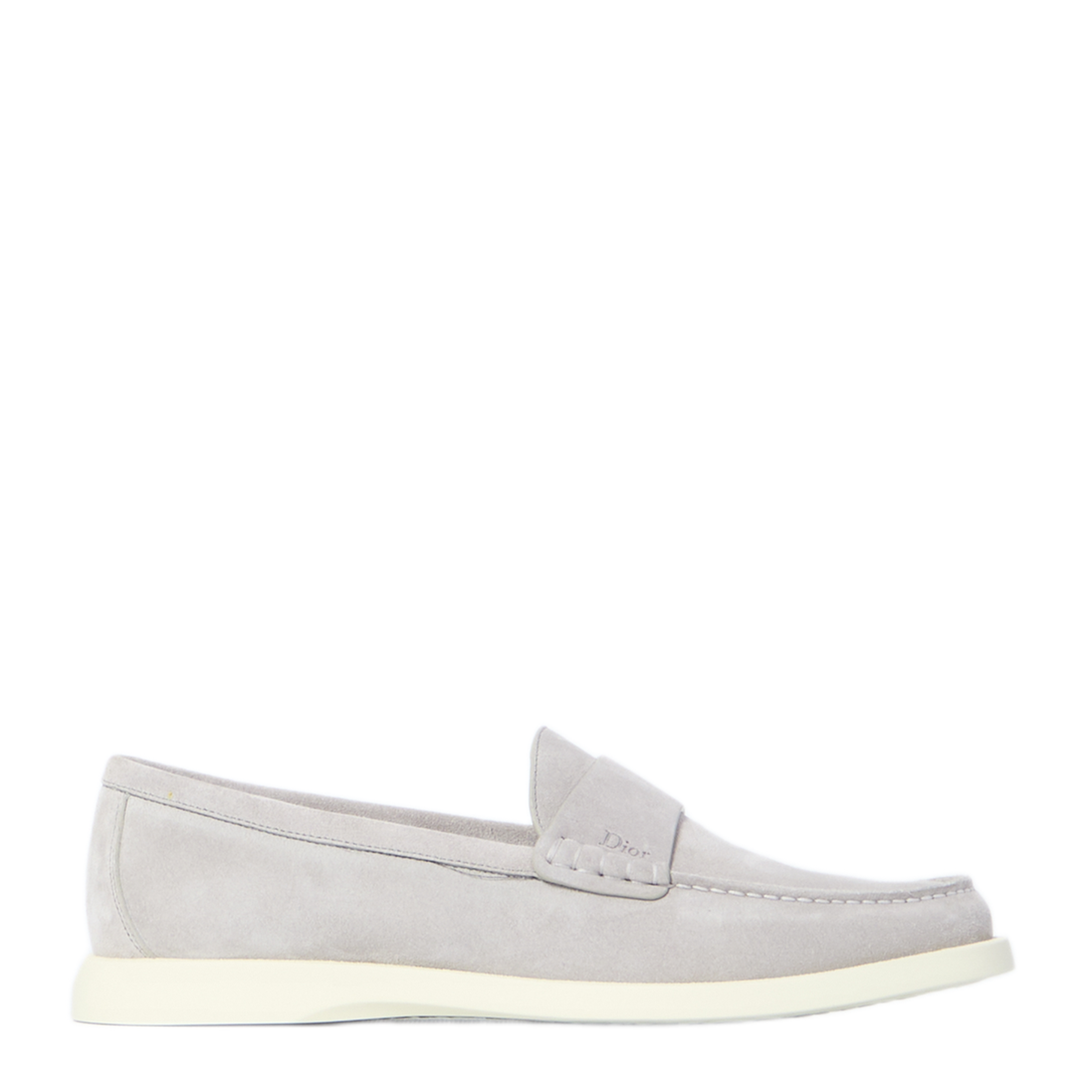 MAYFEYR - Dior - Grey Suede Calfskin Loafers - 3LO216ADRH801