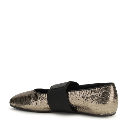 MAYFEYR - Givenchy - Sliced Square Ballerinas In Textured Leather - BE5017E2JK315