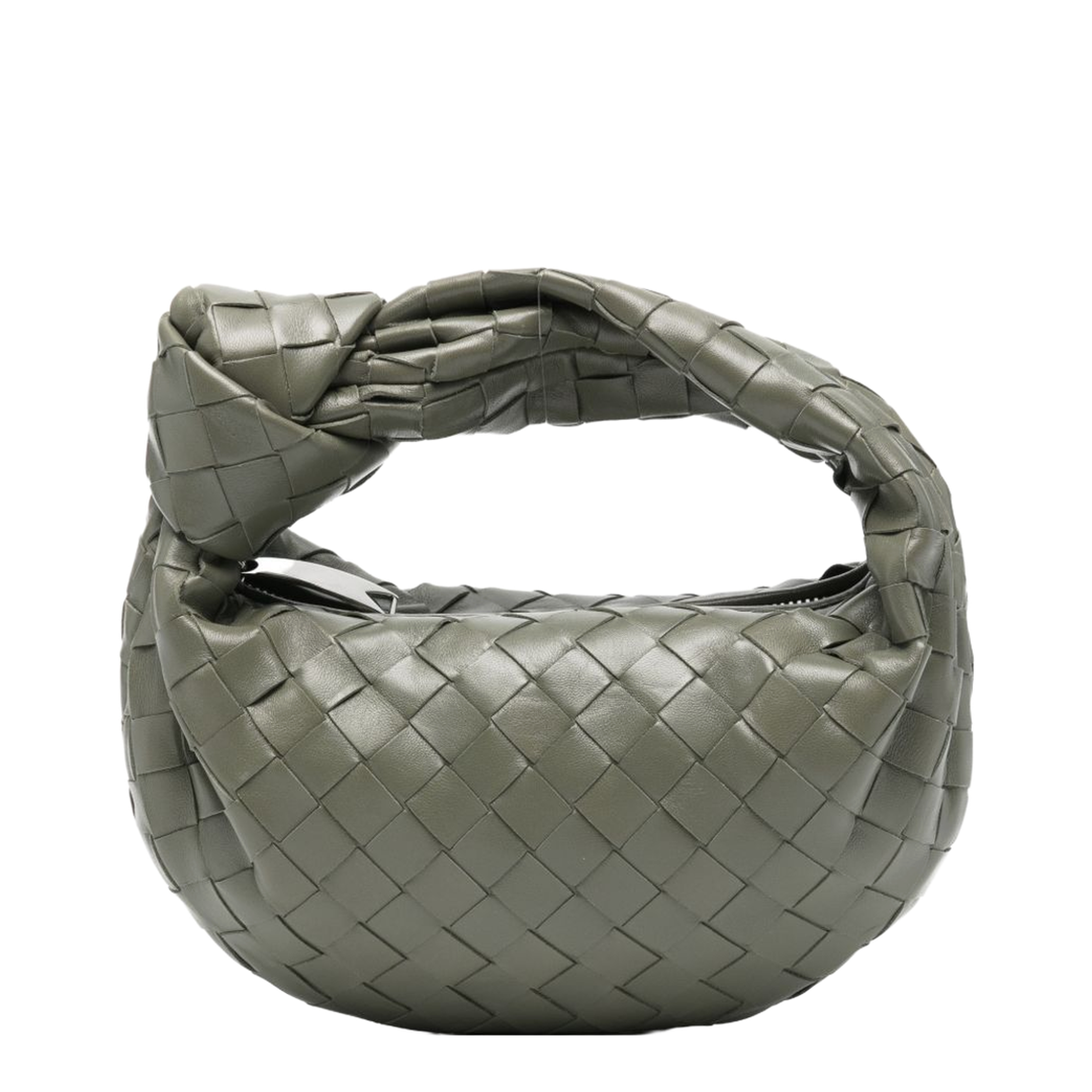 Jodie Mini Lambskin Top-Handle Bag - Cypress