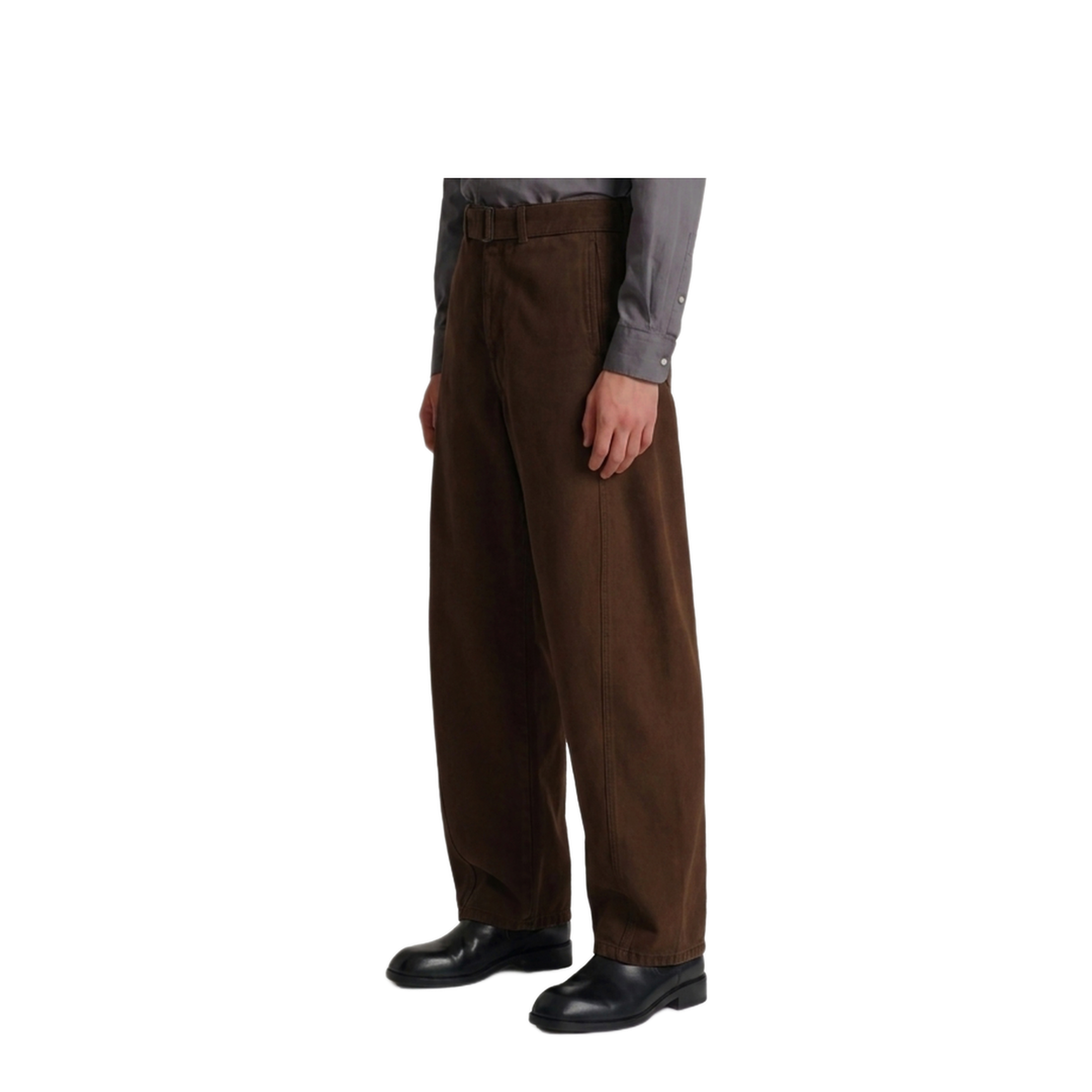 MAYFEYR - Lemaire - Twisted Belted Pants - PA326LD1077BR512