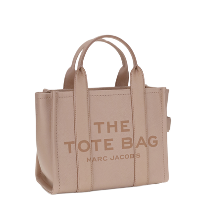 Small Calf Leather Tote - Pink