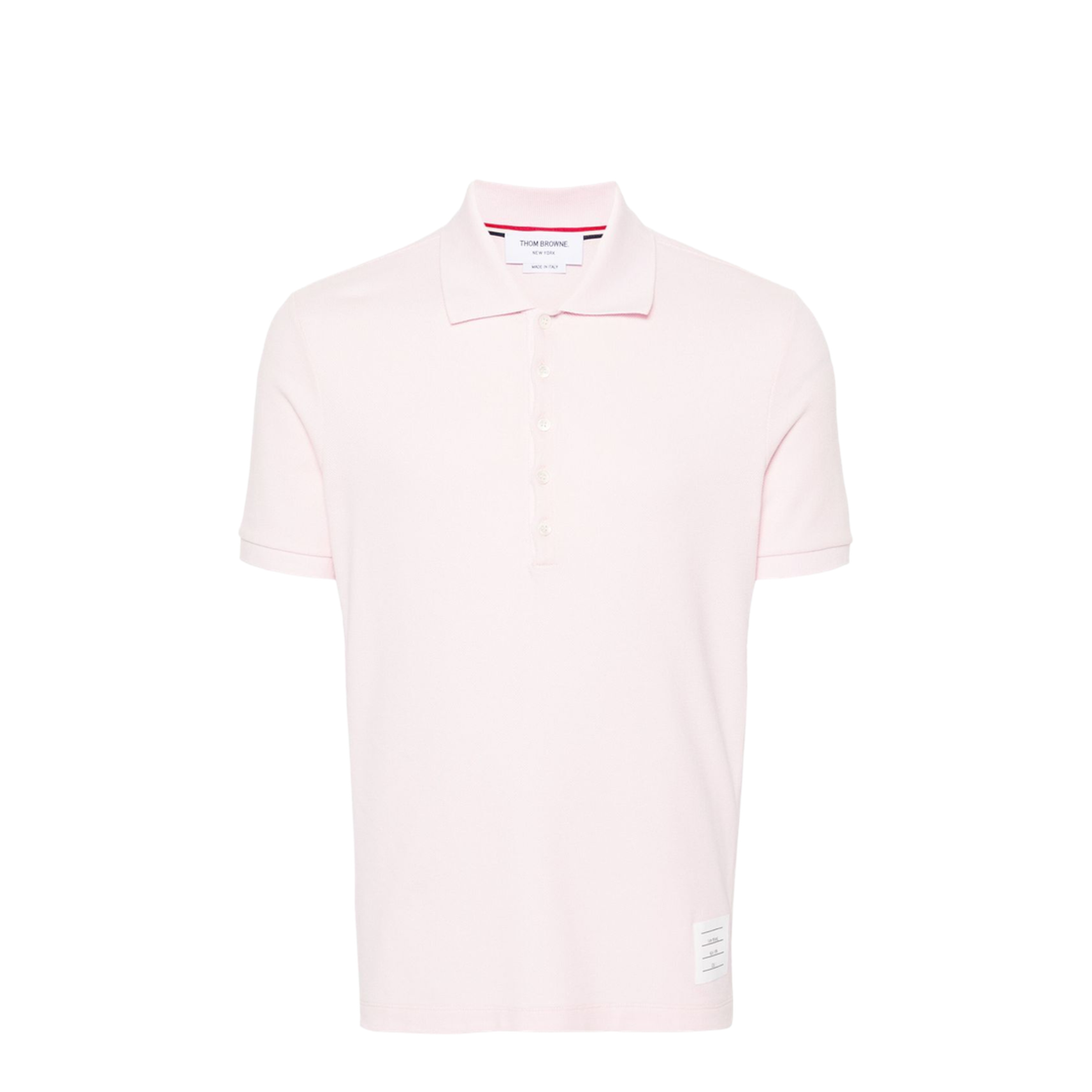 Pink Cotton Polo Shirt