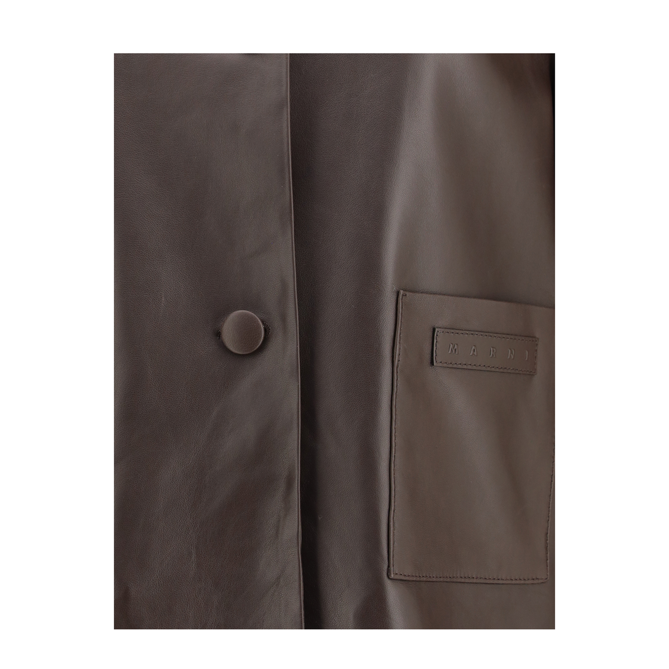 MAYFEYR - Marni - Leather Jacket With Shearling Collar - GIMX0314QUULA73600M75
