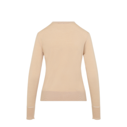 MAYFEYR - Chloè - Tender Peach Wool Pullover - CH26AMP395406H1