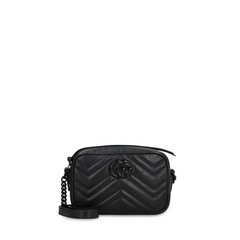 GG Marmont Mini Shoulder Bag, Lacquered Hardware