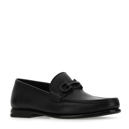MAYFEYR - Ferragamo - Black Leather Loafers - 02A879688525NERO