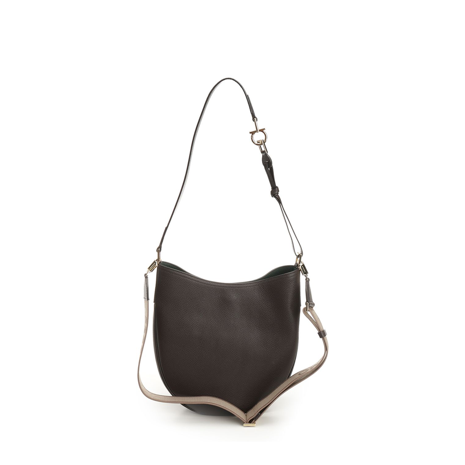 North-South Hobo Bag