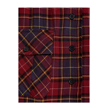 Check Flannel Arrow Dress