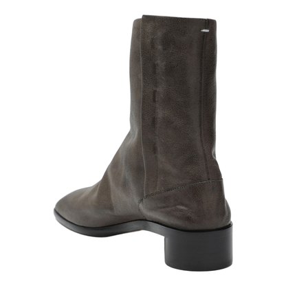 Tabi Ankle Boot in Brown Leather