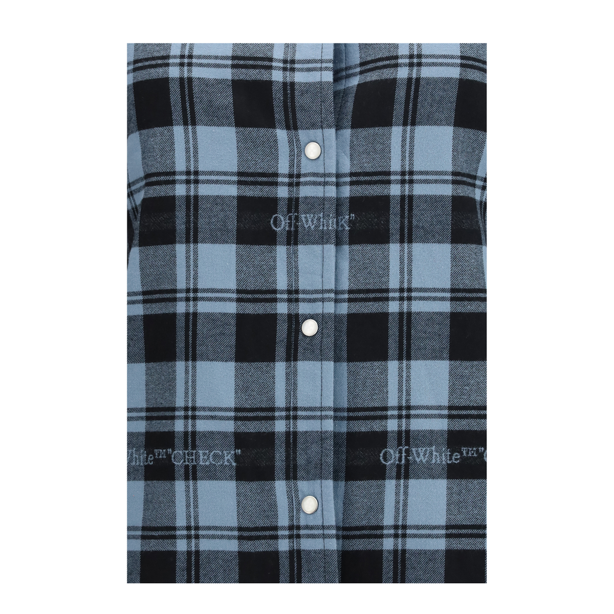 MAYFEYR - Off-White - Check Flannel Padded Overshirt - 2FG00659TW459