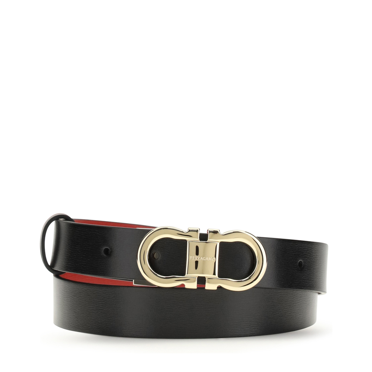 MAYFEYR - Ferragamo - Adjustable Reversible Gancini Belt - 771068003