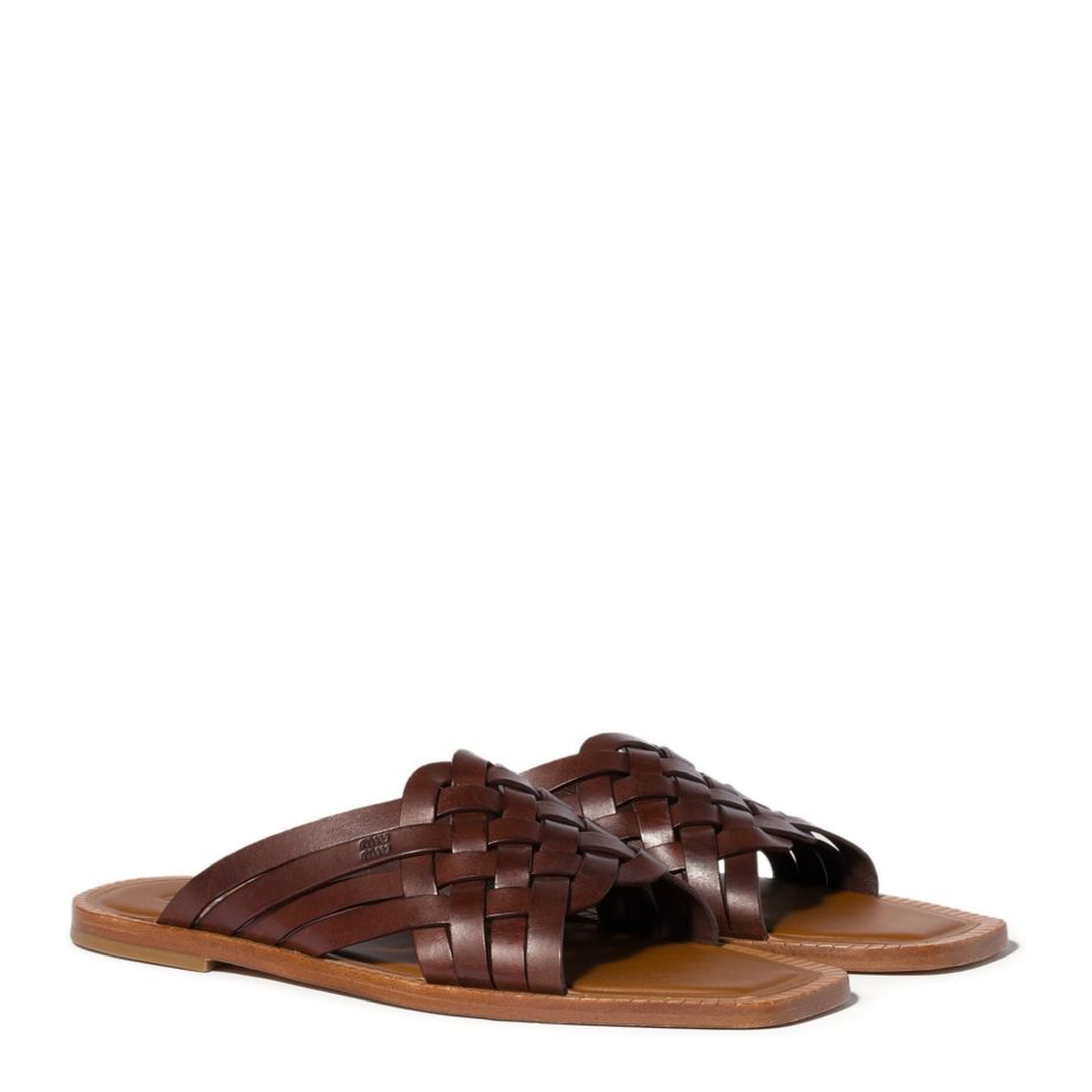 MAYFEYR - Miu Miu - Sandals Brown - 5XX6783ZN8F0201
