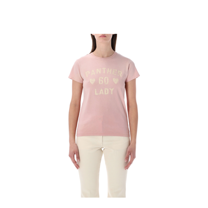 Printed Cotton T-Shirt Pink