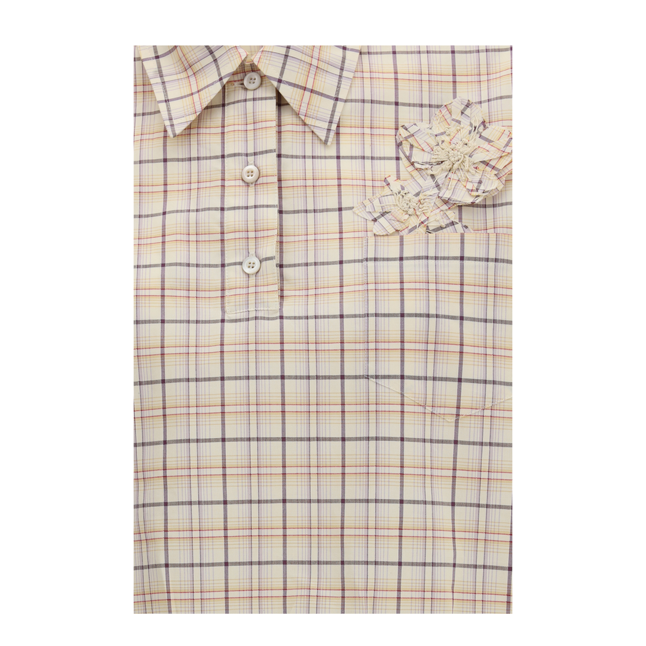 MAYFEYR - Prada - Checked Poplin Shirt - P969NRSOOO171C