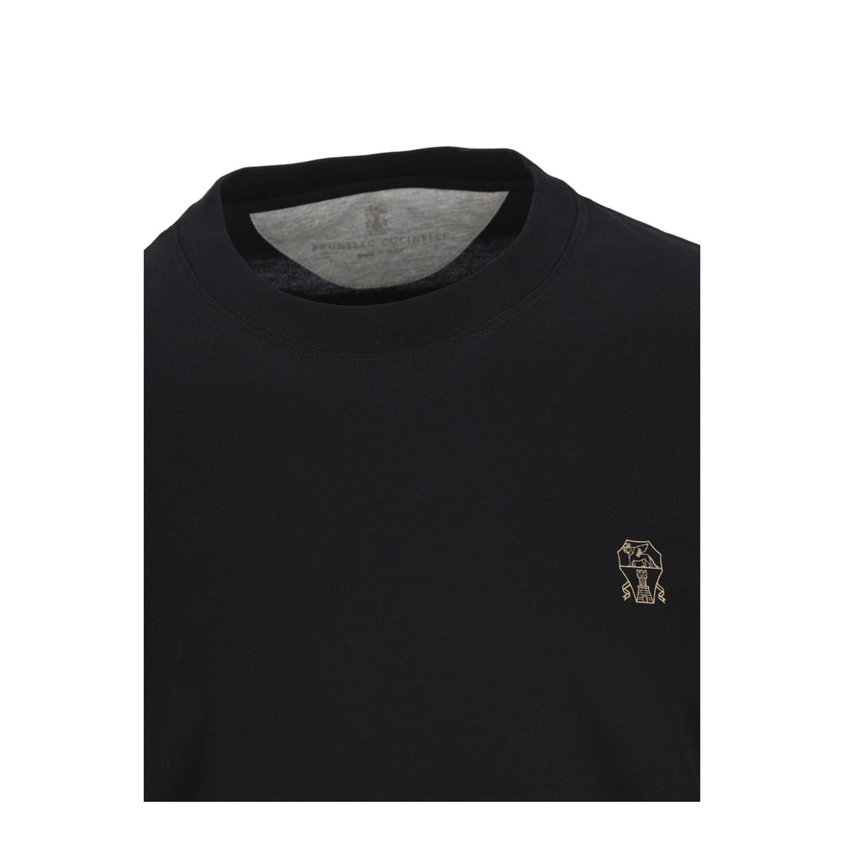 MAYFEYR - Brunello Cucinelli - Black Cotton T Shirt - M0B138440CZ178