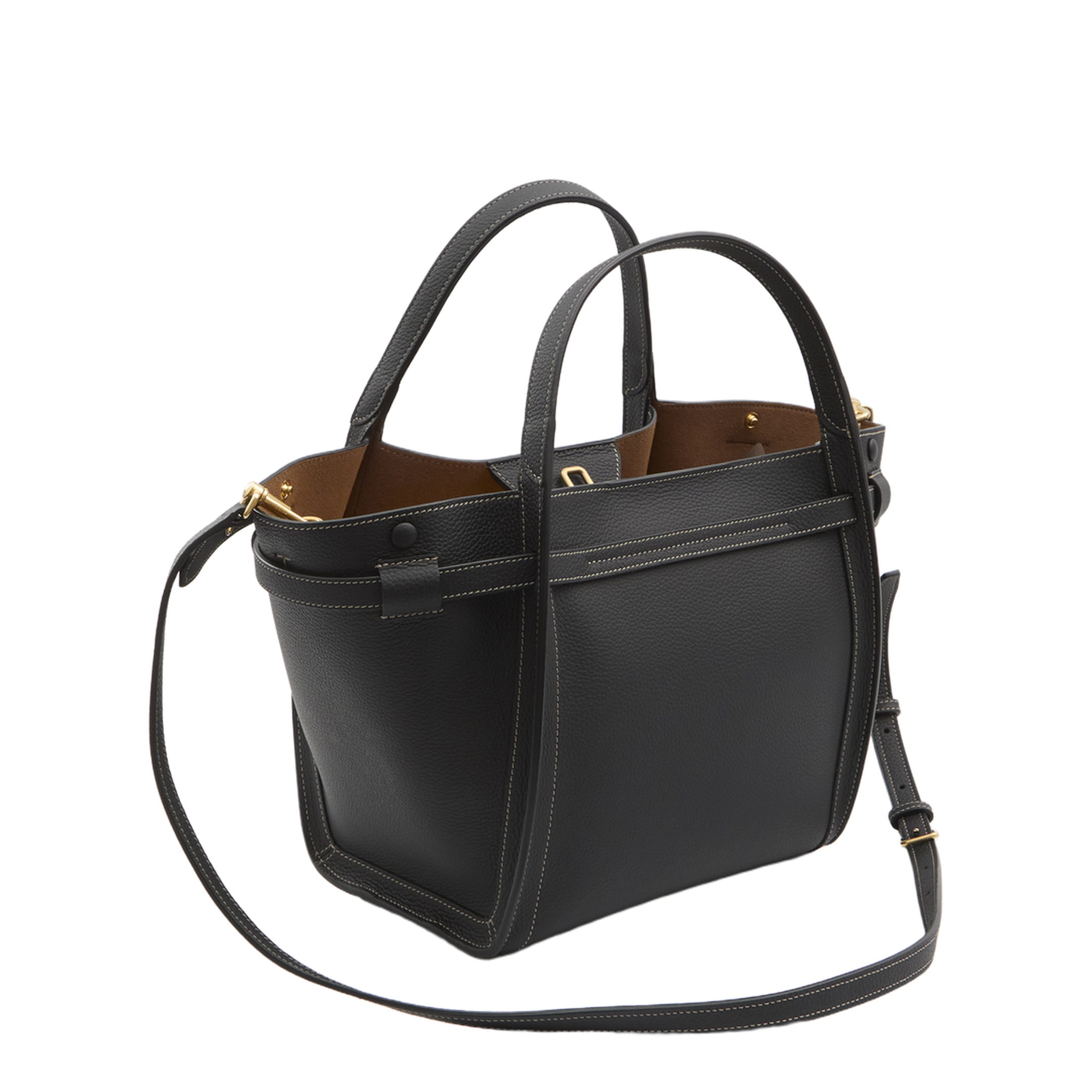 Shopping Bag in Leather Small