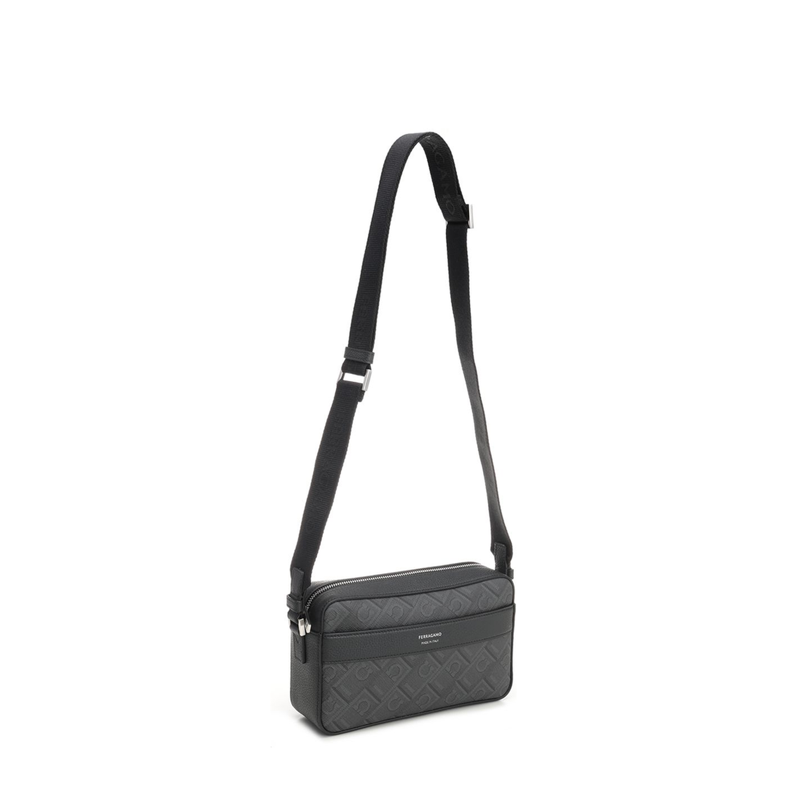Monogram Shoulder Bag Black