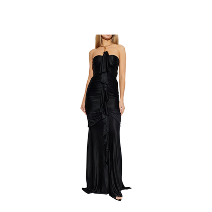 Draped Dress Black