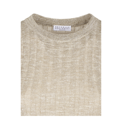 Ribbed-Knit Maxi Dress - Ivory