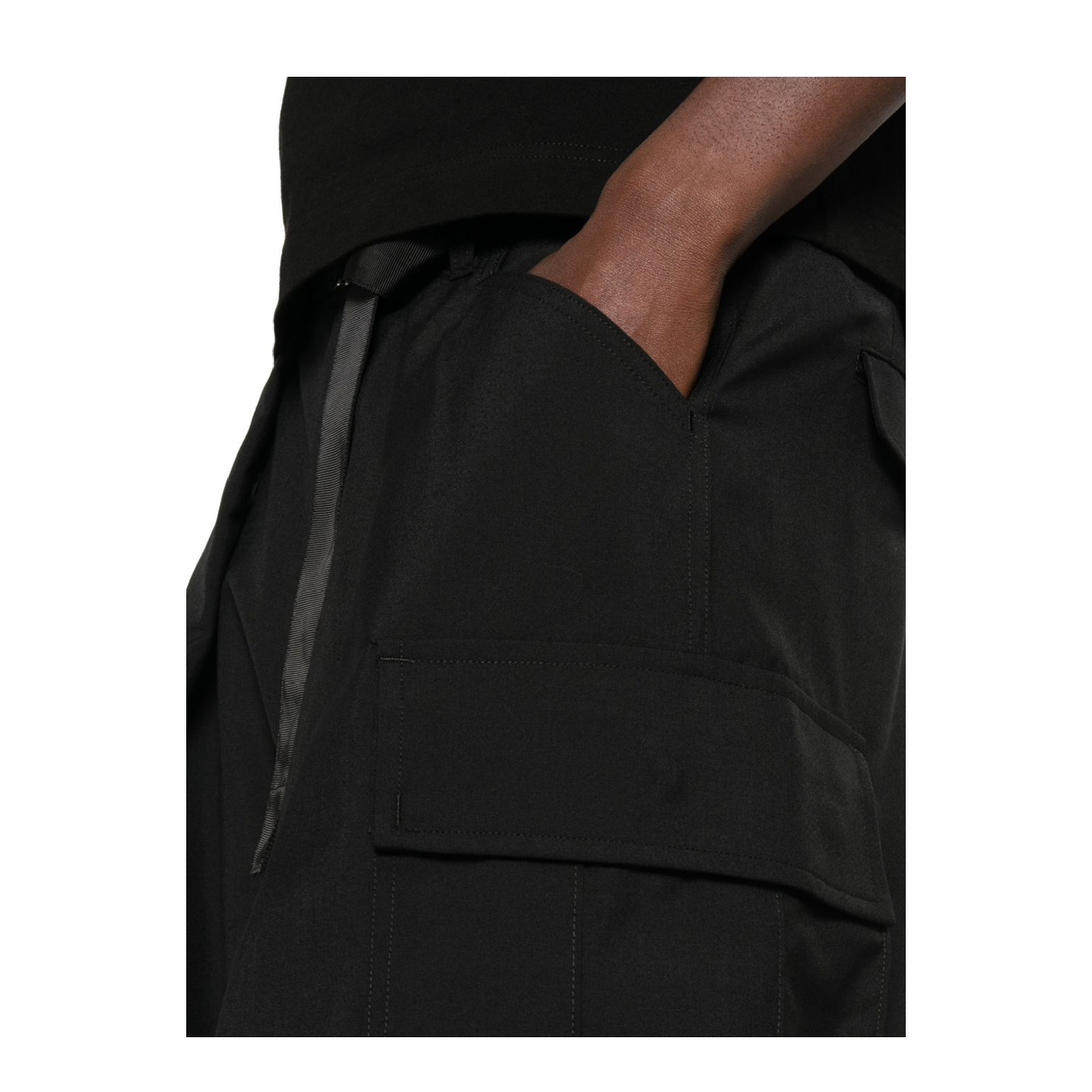 MAYFEYR - Sacai - Trousers Black - 26-08571001