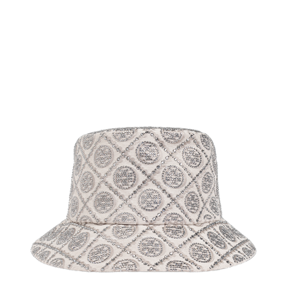 Hat with Shimmering Appliqués