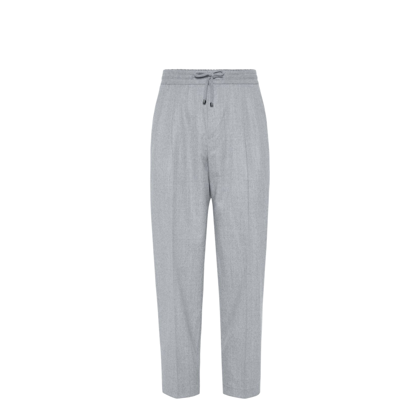 Front Pleat Pants - Grey