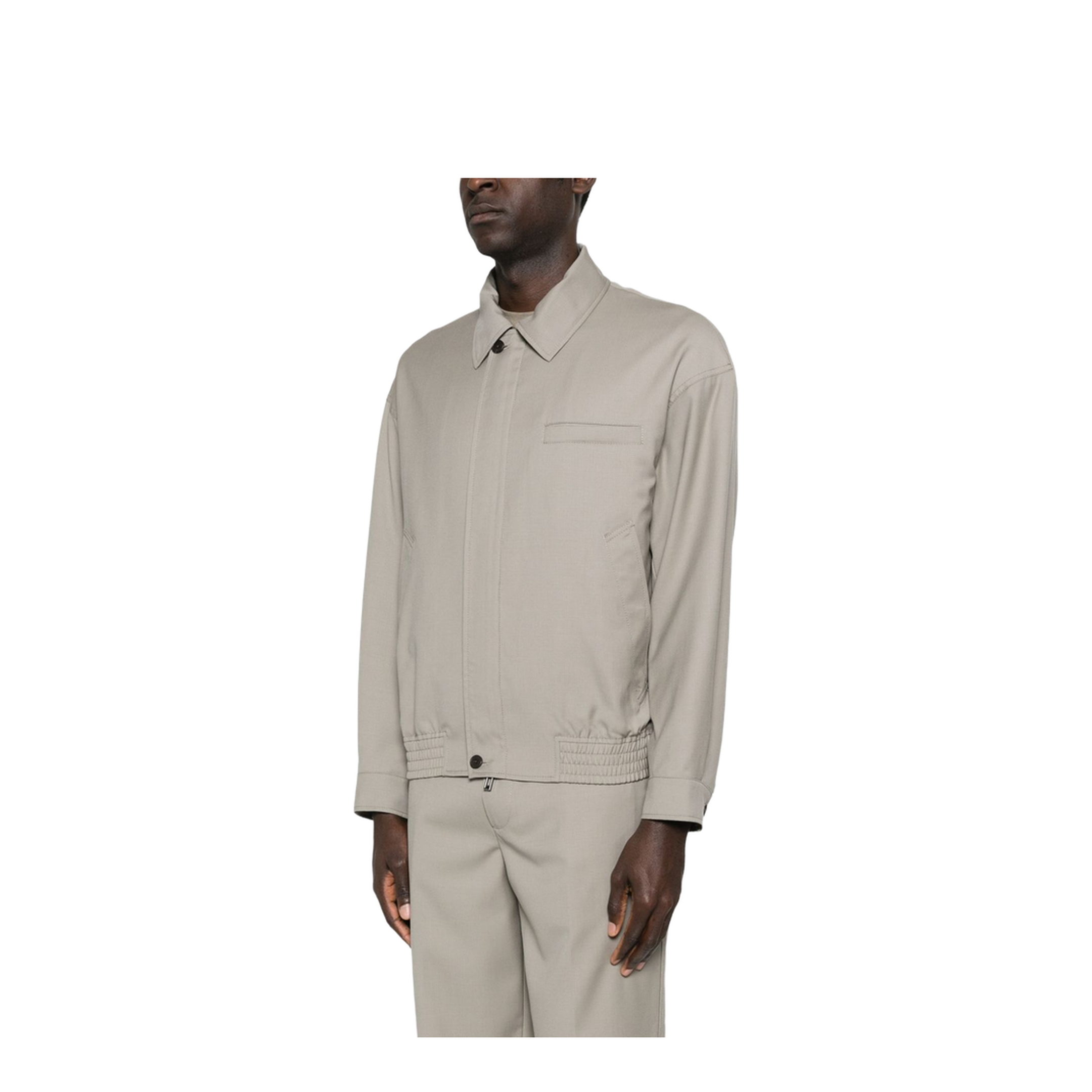 MAYFEYR - Emporio Armani - Coats Dove Grey - EM005318AF24469U8049