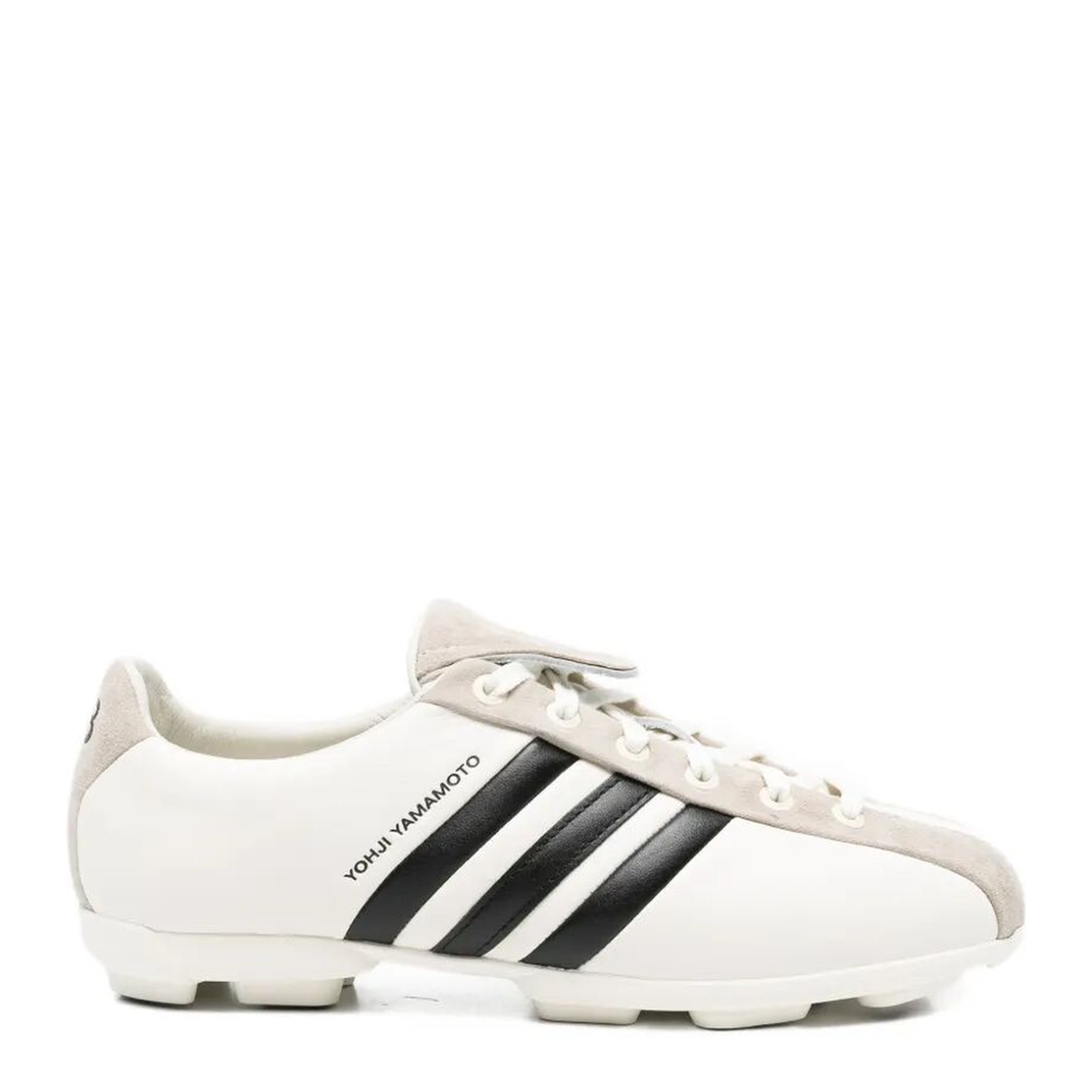 MAYFEYR - Y-3 - Field Suede And Leather Sneakers - KI7091WHITEBLACKBROWN