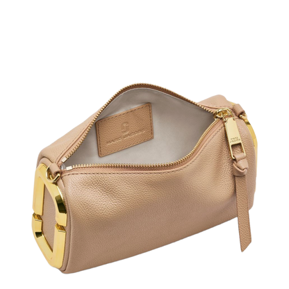 Snapshot Small Full Grain Leather Shoulder Bag - Camel