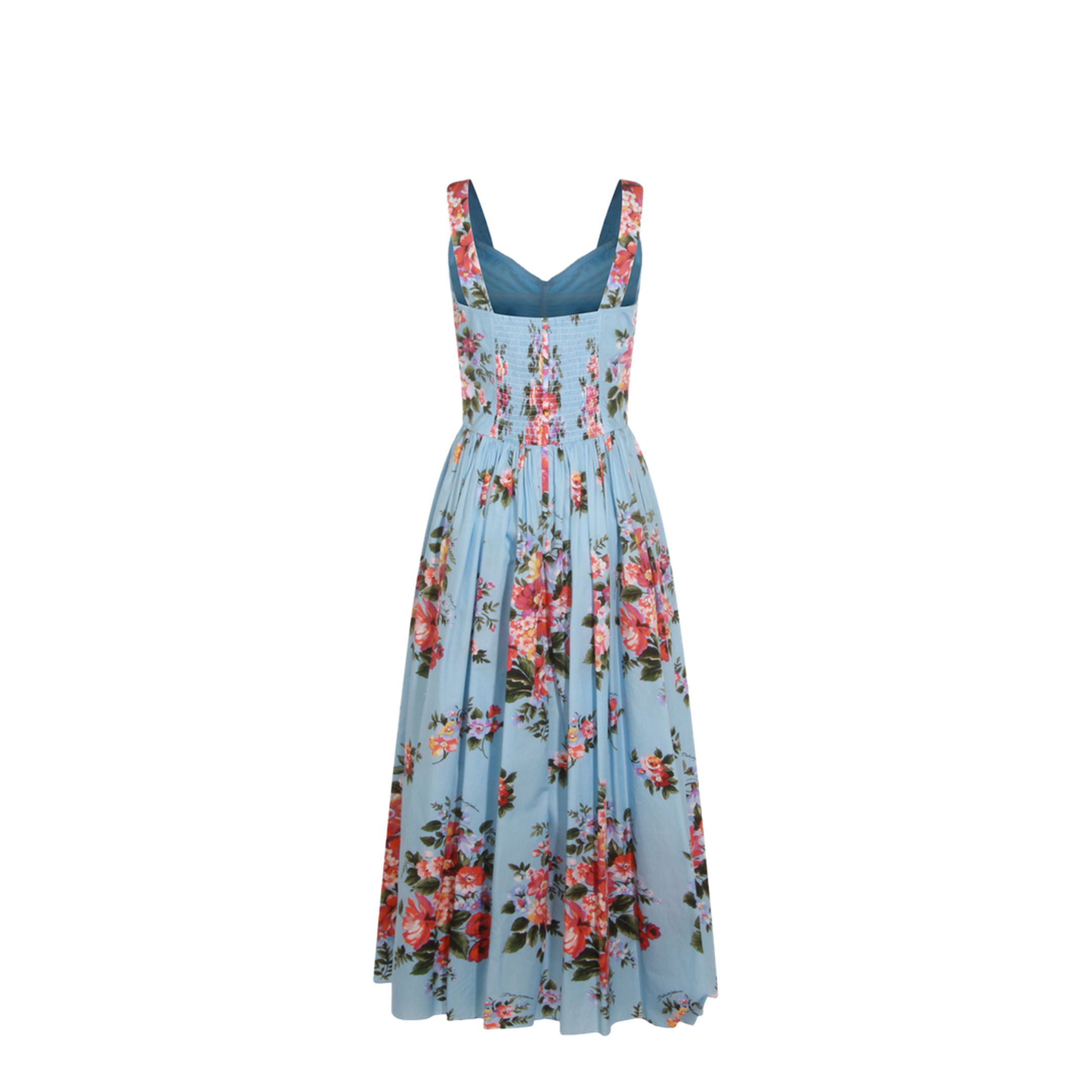 Maxi Dress with Floral Print
