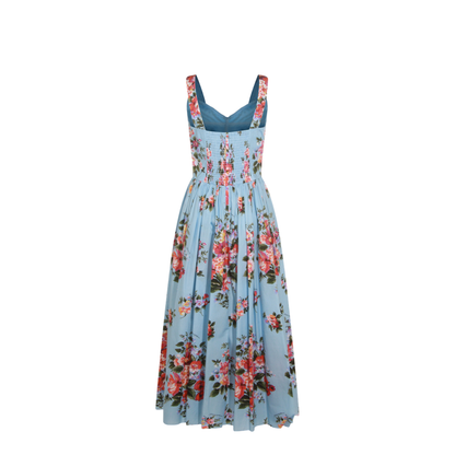 Maxi Dress with Floral Print