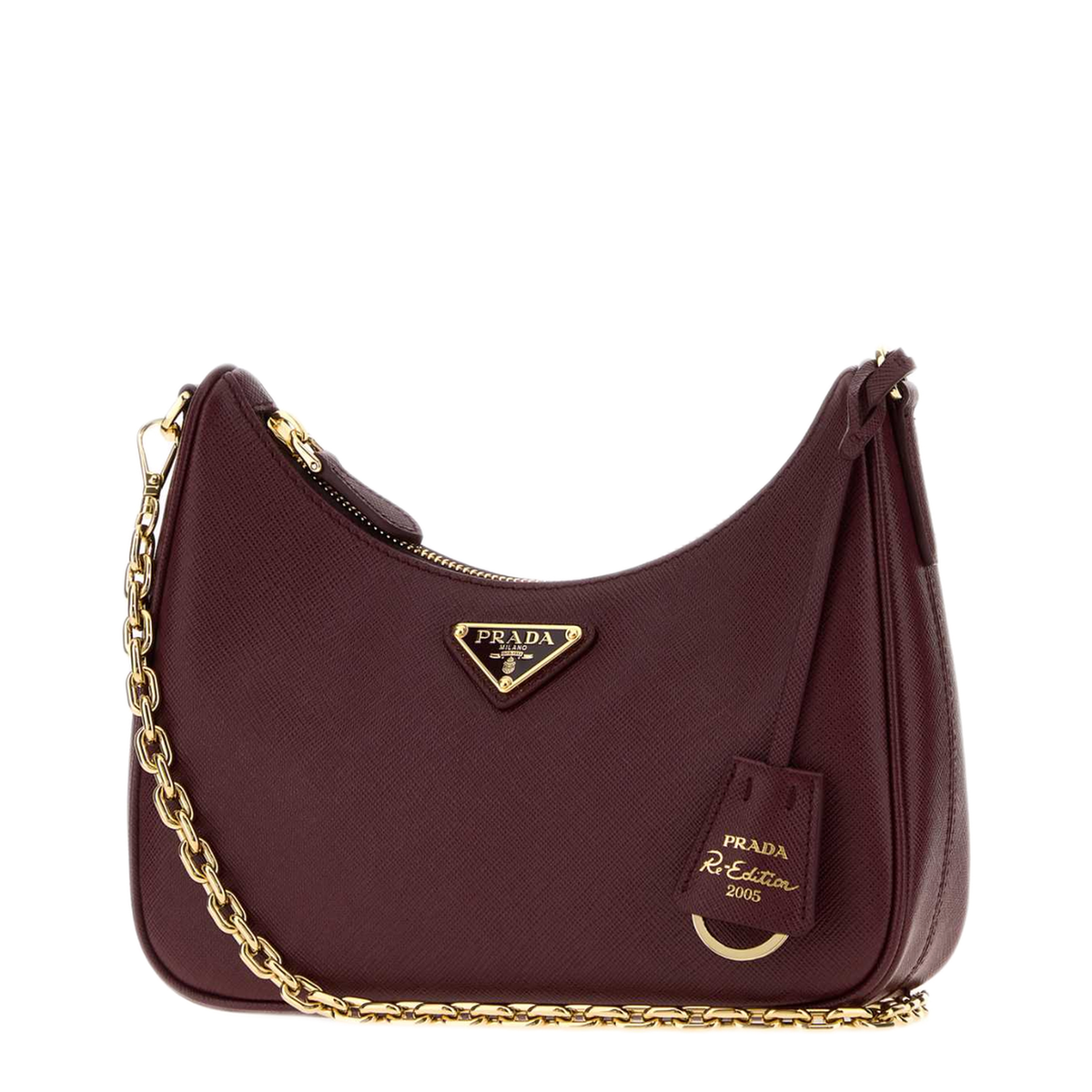 MAYFEYR - Prada - Grape Leather Re Edition 2005 Shoulder Bag - 1BH204VV2PNZVF05YW