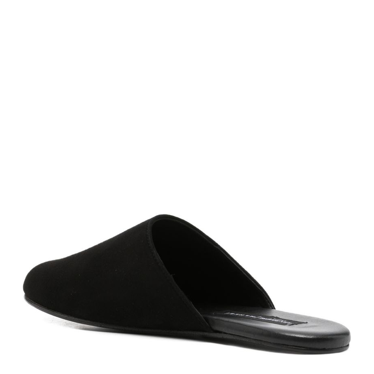 MAYFEYR - MANEBI - Black Almond Toe Slip On Sandals - M61BQBLACK