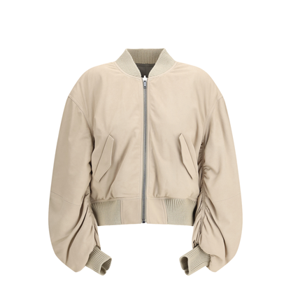 MAYFEYR - Rick Owens - Secchia Flight Bomber In Lamb Leather - RP01F6744