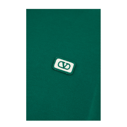 Green Piquet Polo Shirt