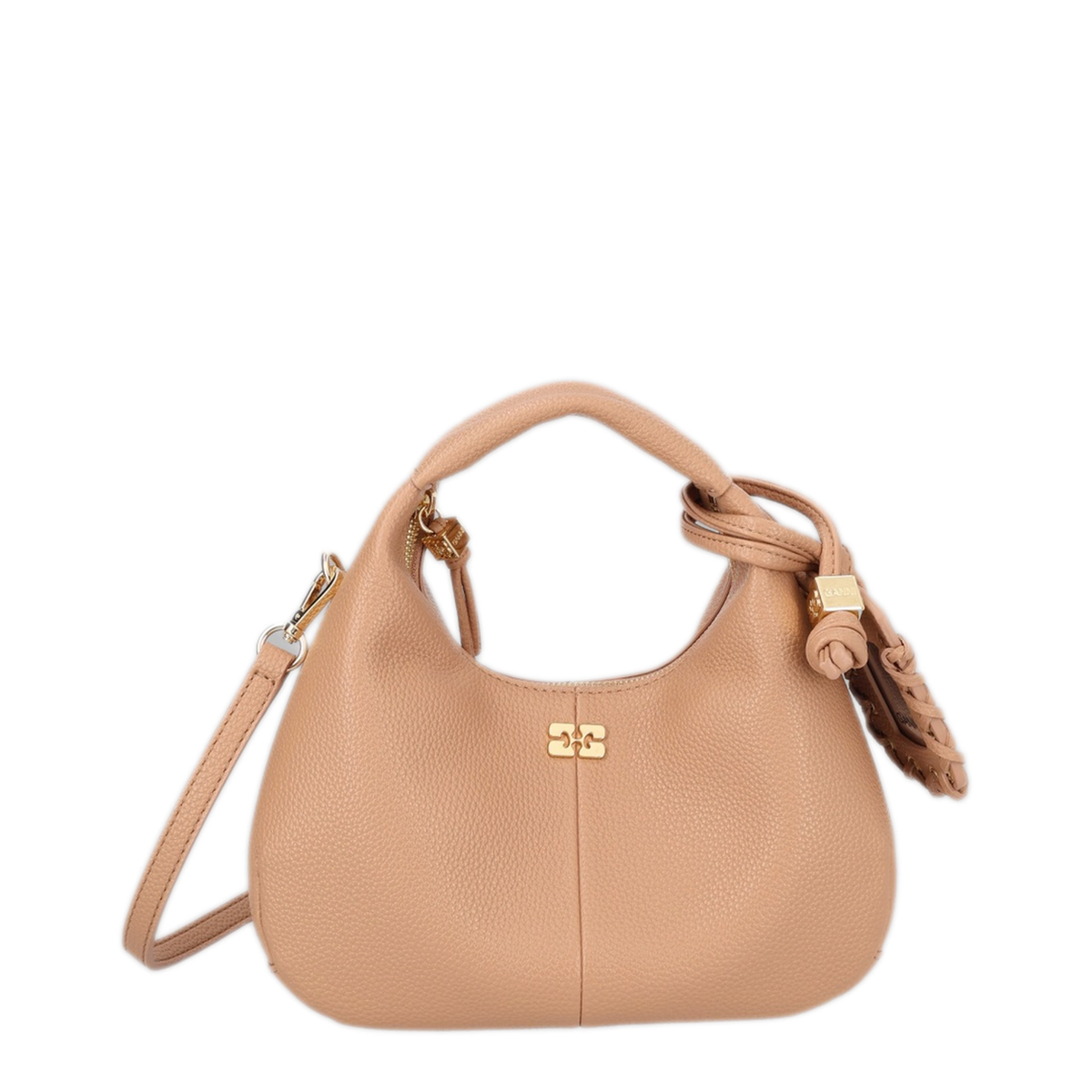 Mini Recycled Polyester Handbag - Tawny Birch