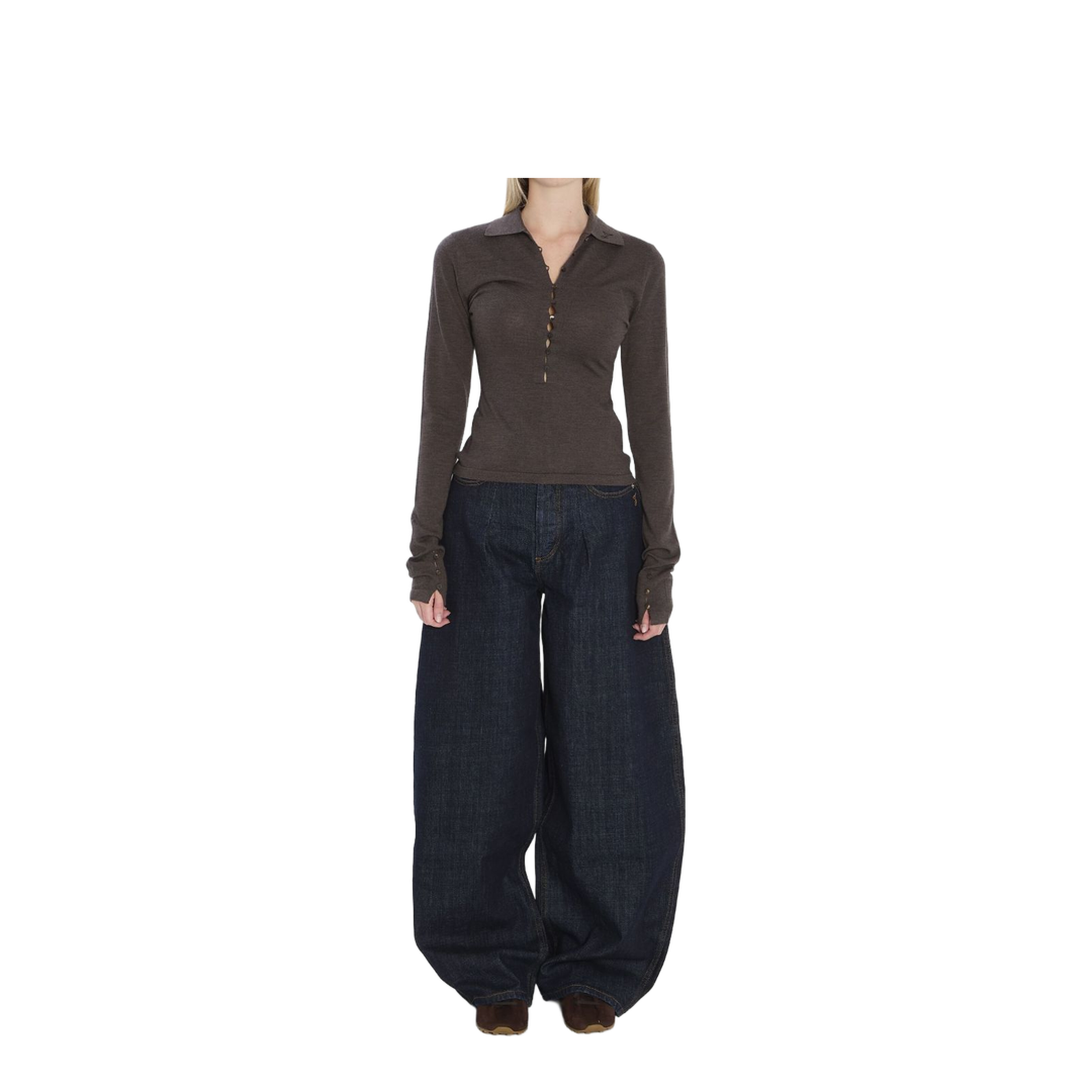 T-shirts and Polos Brown