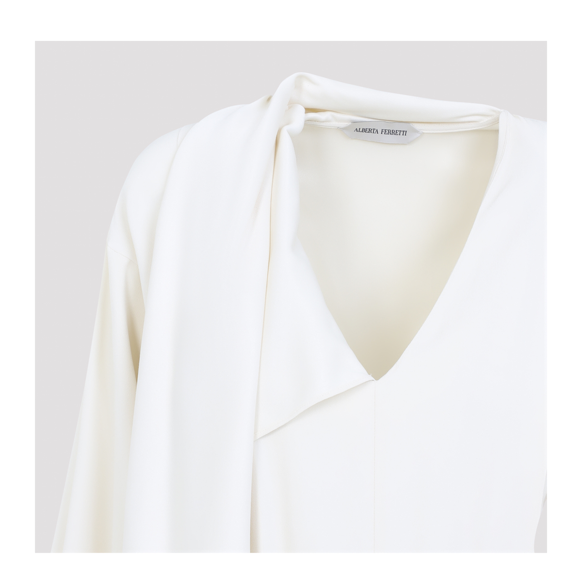 MAYFEYR - ALBERTA FERRETTI - Enver Satin Dress - A041451278003