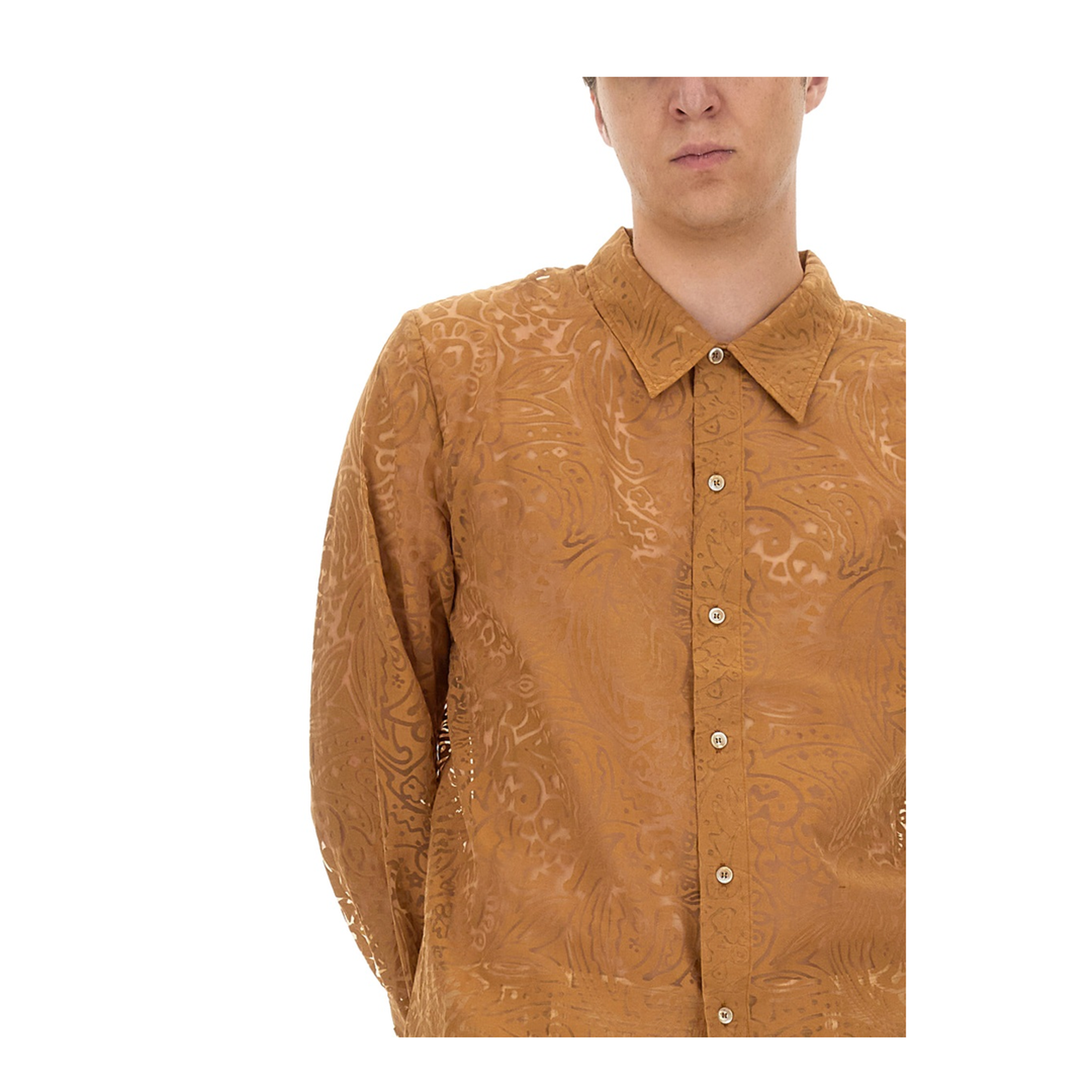 MAYFEYR - Sefr - Maui Shirt - PREFW23MAUITERTERRACOTTA