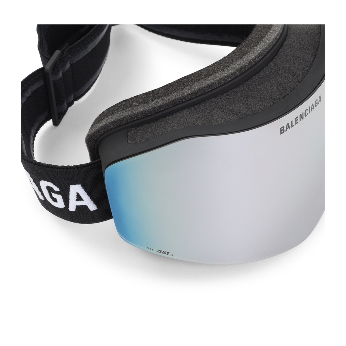 Mirrored Ski Mask Sunglasses
