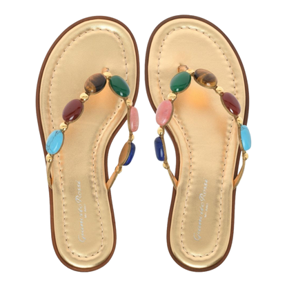 Sandals Leather Brown