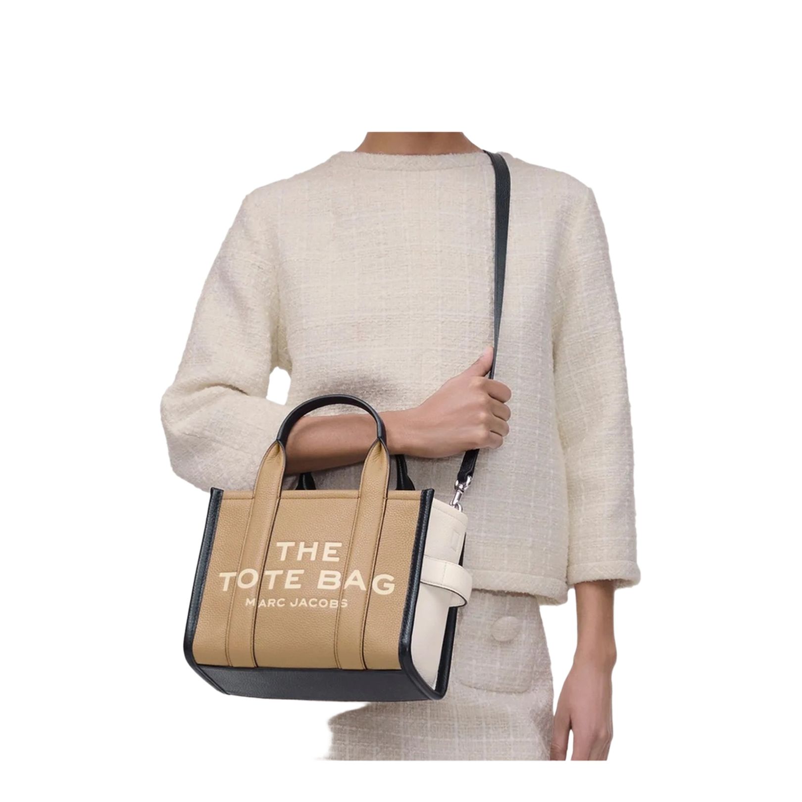 Colorblock Small Tote Bag