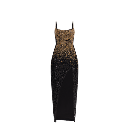 Sequin Spaghetti Strap Dress