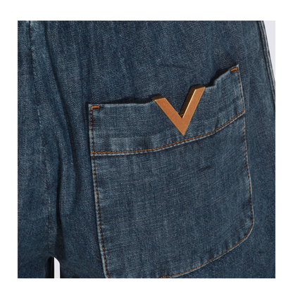 Women's Short Denim Blue