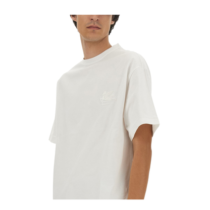 T-shirt With Pegasus Embroidery