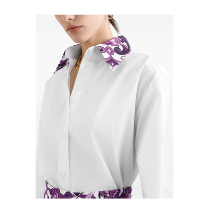 Cotton Blouse in White