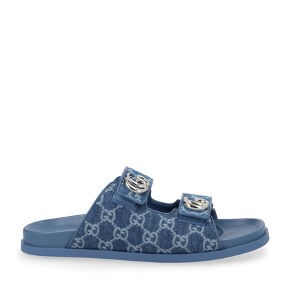Double G Flat Sandals