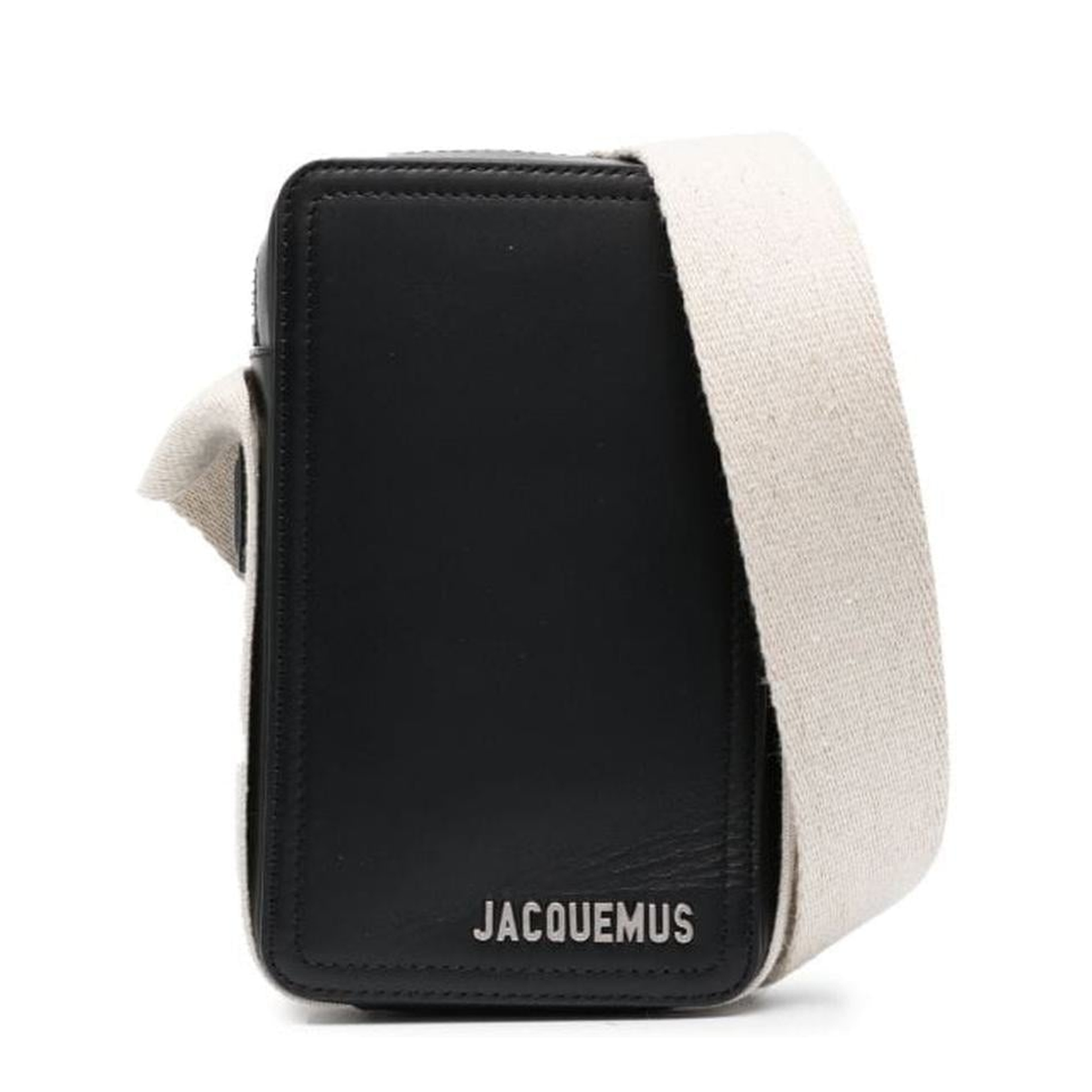 Logo-Embossed Shoulder Bag