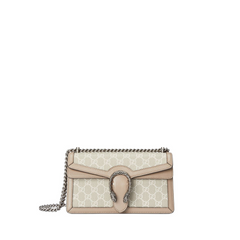 Dionysus Small GG Shoulder Bag, Silver Hardware