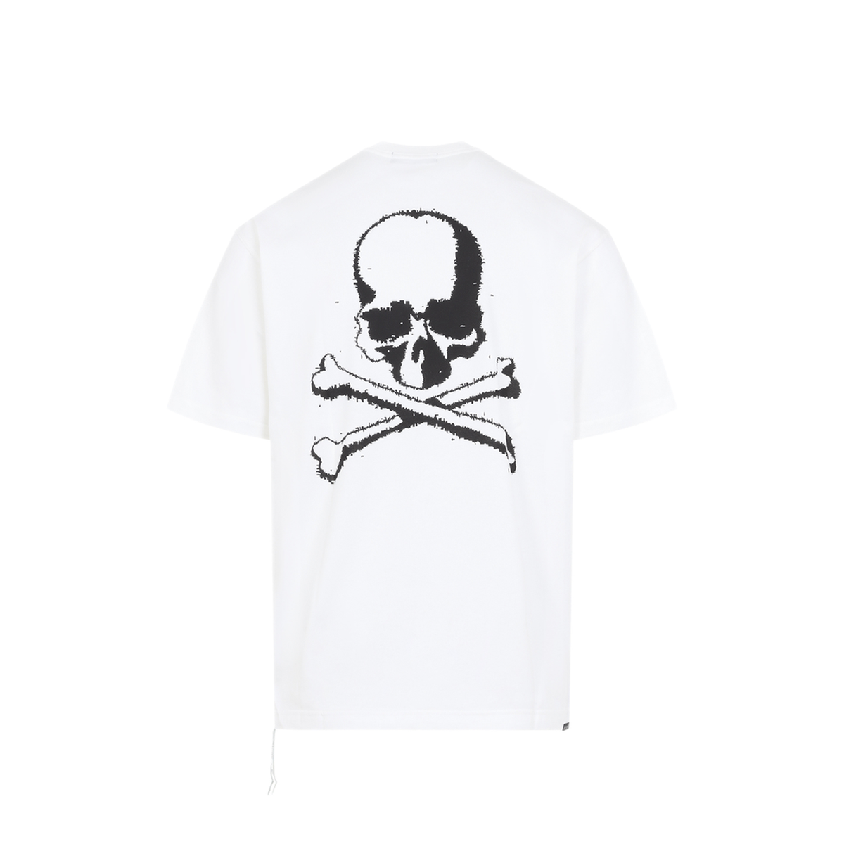 MAYFEYR - MASTERMIND WORLD - Noise Logo Ss Tee - MW26SE2TS045017WHITE